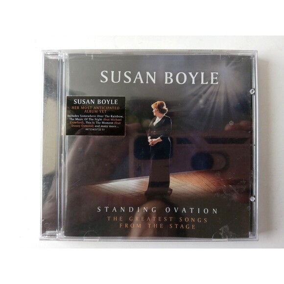 Susan Boyle - Standing Ovation: The Greatest Songs From The Stage (CD, Sealed) - Picture 1 of 2
